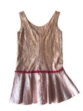 60s Pink Sequin Mini Dress worn by Mary Schneider