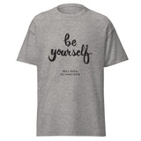 Unisex Be Yourself T-Shirt (White/Gray)