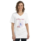 Unisex Short Sleeve Have A Doris Day V-Neck T-Shirt