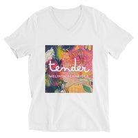 TENDER Album Unisex Short Sleeve V-Neck T-Shirt