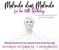 Melinda Schneider LIVE STREAMS for her 50th birthday.