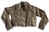 Guess Leopard Print Denim Jacket worn by Melinda Schneider